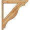 Ekena Millwork Funston Slat Rough Sawn Outlooker, Western Red Cedar, 6"W x 34"D x 38"H OUT06X34X38FST06RWR - alternate 4